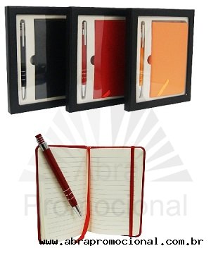 Kit Moleskine com Caneta